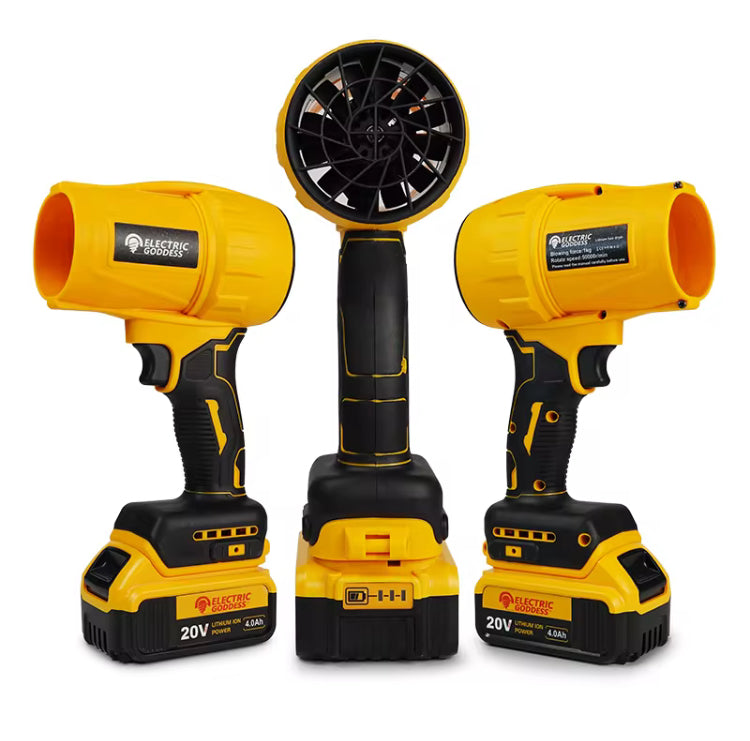 🌀•POWERFUL AND RECHARGABLE.