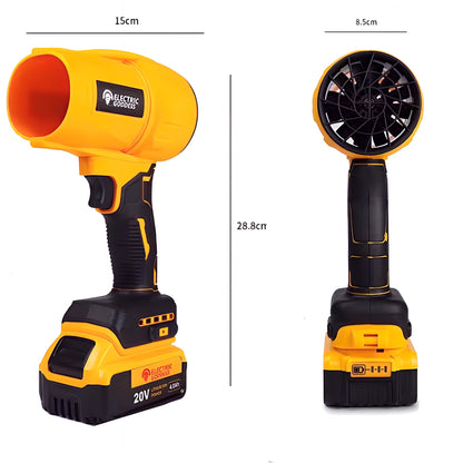 🌀•POWERFUL AND RECHARGABLE.