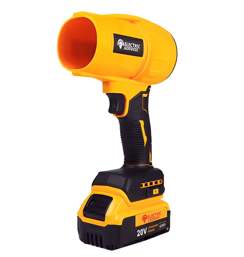 🌀•POWERFUL AND RECHARGABLE.